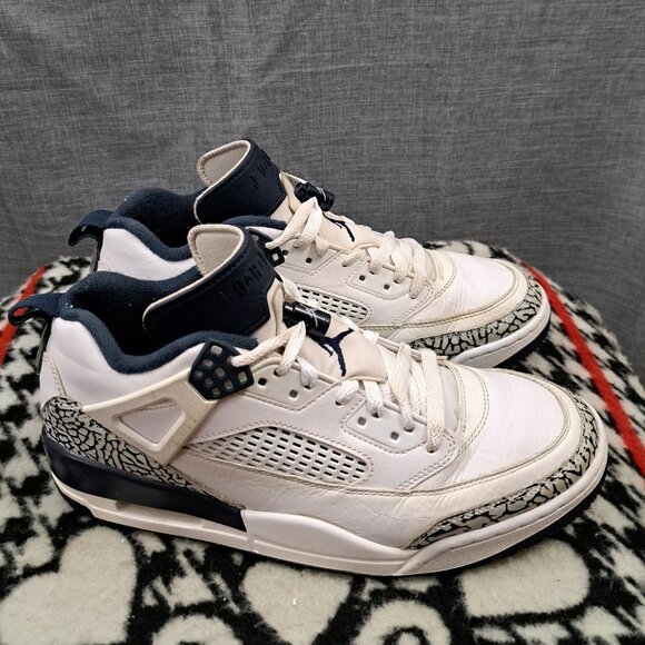 %Size 9.5 Nike Air Jordan Spizike Low Obsidian FQ1759-104 Men\'s Shoes / AJ1 main image 10